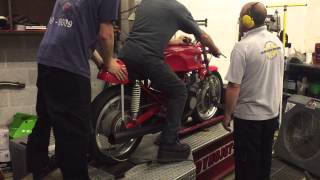 MV Agusta 5003 dyno run [upl. by Nnylarac]