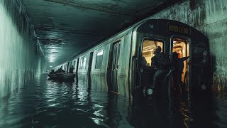 Um Túnel Desmorona no Metro e os Passageiros lutam pela Sobrevivência  Filme Dublado em Português [upl. by Aneled]