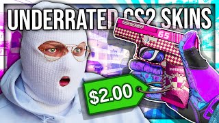 THE MOST UNDERRATED SKINS IN CS2 INSANE VALUE [upl. by Mcferren858]