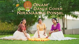 Niranaazhi Ponnil Onam Dance 2024  Valyettan Movie Cover  Onam Songs for Kerala Around the World [upl. by Fallon]