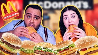 MCDONALDSTAKİ TÜM MENÜLERİ YEDİK MUKBANG ft ELİF YALÇIN [upl. by Pellegrini]