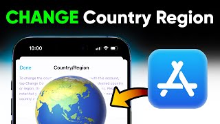 How to Change Region in App Store Change App Store Country on iPhone 15 Plus [upl. by Ydnelg658]