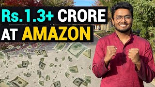 Software Engineer Salary at Amazon  My Journey from start till offer letter [upl. by Ailisec]