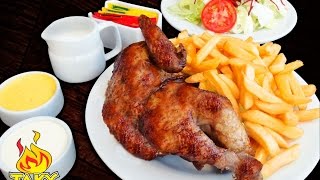 JAPÓN El Pollo a la brasa peruano GUSTA en Japón Nays Restobar [upl. by Eitsirk]