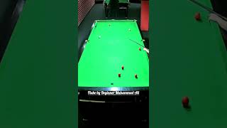 Fluke by Muhammad Ali Beginner CueTownSnookerClub trending viralvideo viralshorts video [upl. by Cordy268]