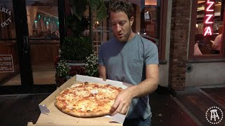 Barstool Pizza Review  Umbertos New Hyde ParkNY [upl. by Imoian762]