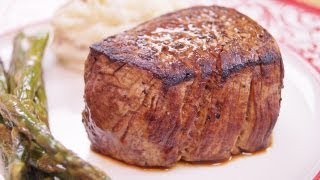 Filet Mignon Recipe How To Cook Perfect Filet Mignon BESTPanOvenDi KometaDishin With Di 45 [upl. by Chatav]