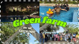 Family trip to green farm in saphale🥰  Green farm [upl. by Nonnek]