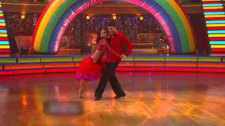 Rob Kardashian amp Cheryl Burkes Samba  Week 9 of DWTS [upl. by Romeyn]