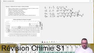 Chimie S1 revision CC 2 [upl. by Ainollopa459]