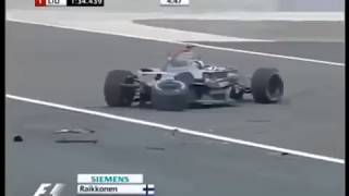 Top 10 Worst Crashes Formula One 1 History Schumacher Senna Hakkinen Coulthard [upl. by Erek221]