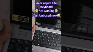 Acer Aspire Lite Keyboard Not Working  Acer Aspire Lite Keyboard problem [upl. by Atinwahs]