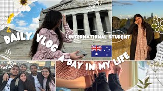 A day in my Life in Australia as an International Student  Australia Study Visa series [upl. by Bentlee]