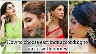 कैसे dress के साथ कैसे earrings पहनें • Best Earrings according to outfits • how to choose jewellery [upl. by Melany]