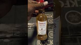 Dewars 180 ml బ్రాండ్ వివరాలు తెలుసుకుందాం liquor shorts subscribe youtube [upl. by Anilave]