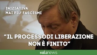 Fascismo Don Ciotti “In Italia il processo di liberazione non è finito” [upl. by Max]