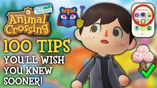 100 Tips I WISH I Knew Sooner In Animal Crossing New Horizons [upl. by Karim]