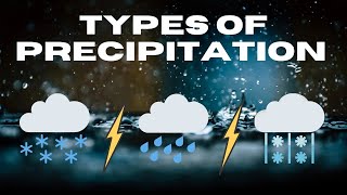 Types of precipitation  Geography  Shorts [upl. by Nyladnarb]