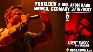 Forelock amp Dub Akom Band in Munich Germany  Backstage 03152017 [upl. by Ettelliw]