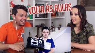 REACT A LAMENTÁVEL VOLTA ÀS AULAS Caracol Raivoso [upl. by Bromley]