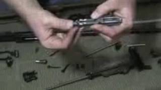 Disassembly of the FN49 rifle [upl. by Nylodnewg974]