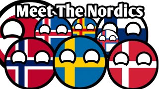 Countryballs  Meet The Nordics [upl. by Ruder]