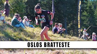 Oslos Bratteste 2024  Heidi Weng og Anders Haga vant Oslos bratteste motbakkeløp [upl. by Hnoj421]