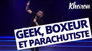 Geek Boxeur et Parachutiste  60 minutes avec Kheiron [upl. by Gorrian]