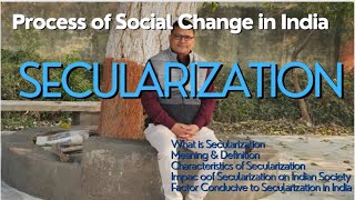 BAMA Standard  Sociology According to NEP2020 SOCIOL CHANGE IN INDIA SECULARIZATION [upl. by Asilak]