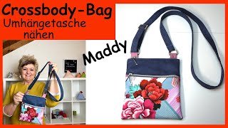 CrossbodyBag Umhängetasche quotMaddyquot Einfach erklärt [upl. by Ijies]