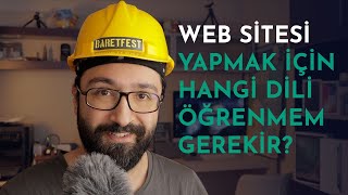 Web site yapmak için hangi dili öğrenmeliyim HTML PHP [upl. by Ferwerda]