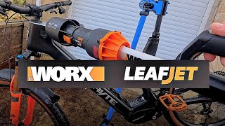 Why is the Worx Leafjet Great for Bikes ebikestyle cleaning whytebikes [upl. by Gillmore]