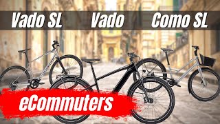 Specialized eCommuters QUICK TEST  Vado vs Vado SL vs Como SL [upl. by Nilson]