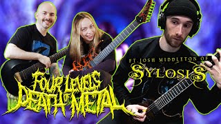 4 Levels of Death Metal Sylosis Ft Josh Middleton [upl. by Ecenaj]