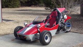 Home built Reverse Trike version DS 15 Updated [upl. by Ocir]