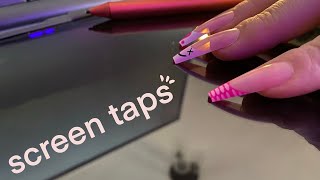 ASMR Fast screen tapping  device scratching and tapping No talking [upl. by Esir]