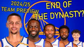 Is The GOLDEN STATE WARRIORS Dynasty OVER 202425 TEAM PREVIEW [upl. by Auguste]