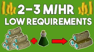 Make 23 Mhr with this Low Requirement Money Maker  Oldschool Runescape Money Making Guide OSRS [upl. by Atekihs493]