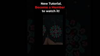 Circular Huichol Style Earrings seedbeadsearrings beadingtutorials diyearrings diy [upl. by Blakely]