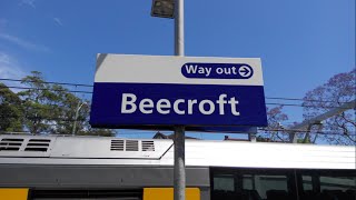 Sydney Trains Beecroft Station [upl. by Teilo751]