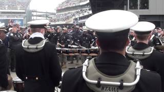 Army Navy Game 2012 The Drumline Part one [upl. by Navert]