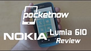 Nokia Lumia 610 Review  Pocketnow [upl. by Psyche756]