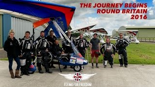 Round Britain 2016 first flying day to Devon [upl. by Elamef]