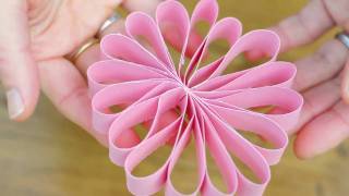 How to make a hanging paper decoration [upl. by Solorac]