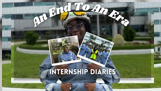 AN END TO AN ERA  Internship Final Diary Entry🥹✨ [upl. by Norse]