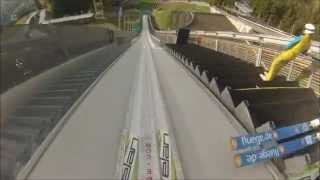 Oberstdorf Ski Jump POV [upl. by Whelan]