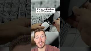 Charger un téléphone avec 100 adaptateurs 🤔 [upl. by Ojaras]