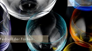 Moser Glass Culbuto Tumbler  Bubbles of Crystal Colour [upl. by Sink]