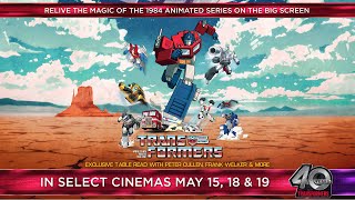 Transformers 40th Anniversary Event  Official Cinema Trailer [upl. by Fitton]