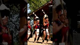 Warriors Pride Khiamniungan Tribes Spectacular Performance of Liamkie during Hornbill Festival [upl. by Jegger]